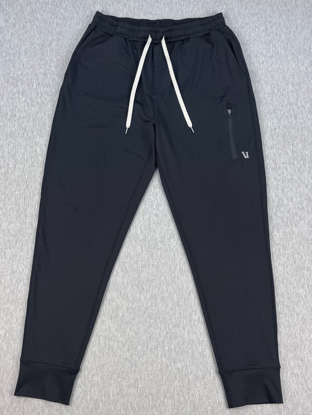 Vuori Sunday Performance Jogger Mens M Black Stretch Tapered Athleisure V416